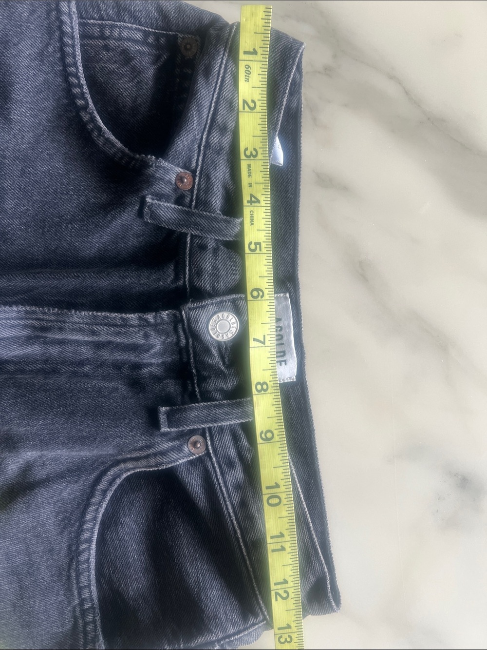 Agolde 90's pinch waist Shorts - Picture 6 of 11